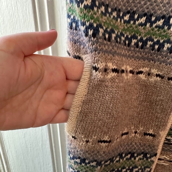 NWOT Boho Open Cardigan Sweater w/Pockets - Picture 3 of 4